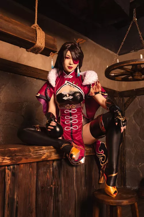 Beidou from Genshin Impact by Tami Yuurei