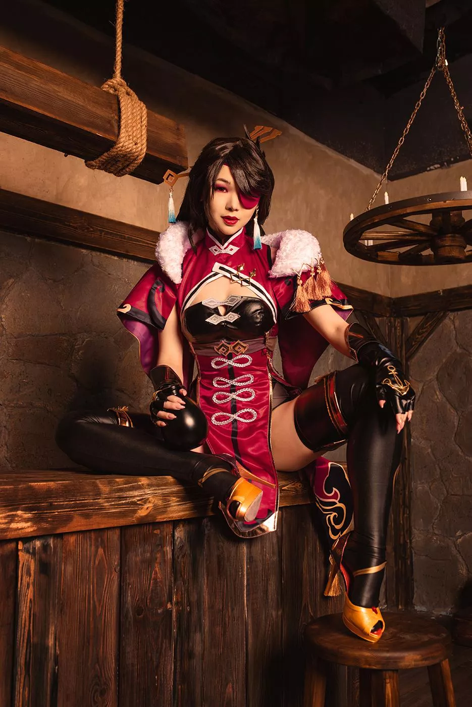 Beidou from Genshin Impact by Tami Yuurei