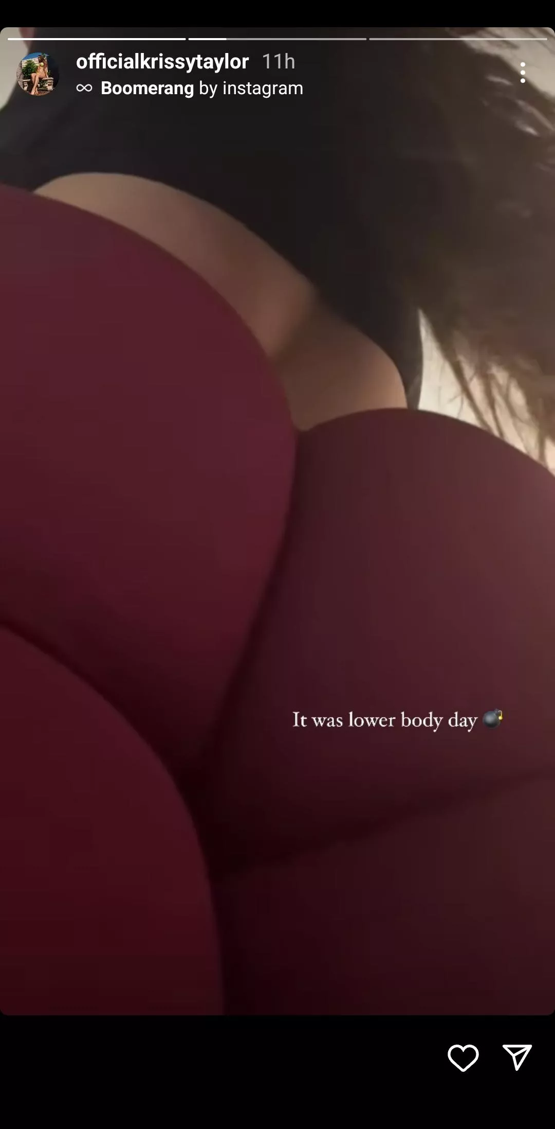 Couldn't imagine seeing these cheeks in the gym