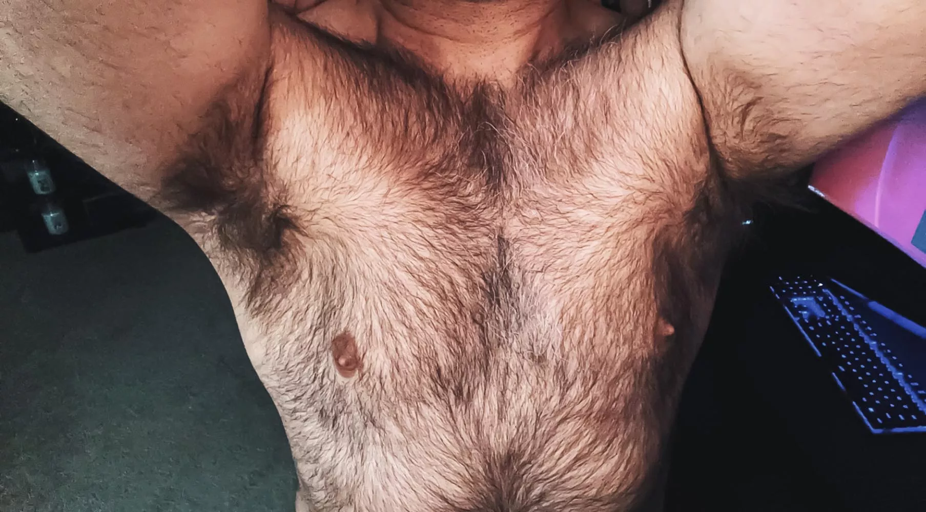 Cum Take a Whiff of These Morn Ripe Hairy Pits, Bro