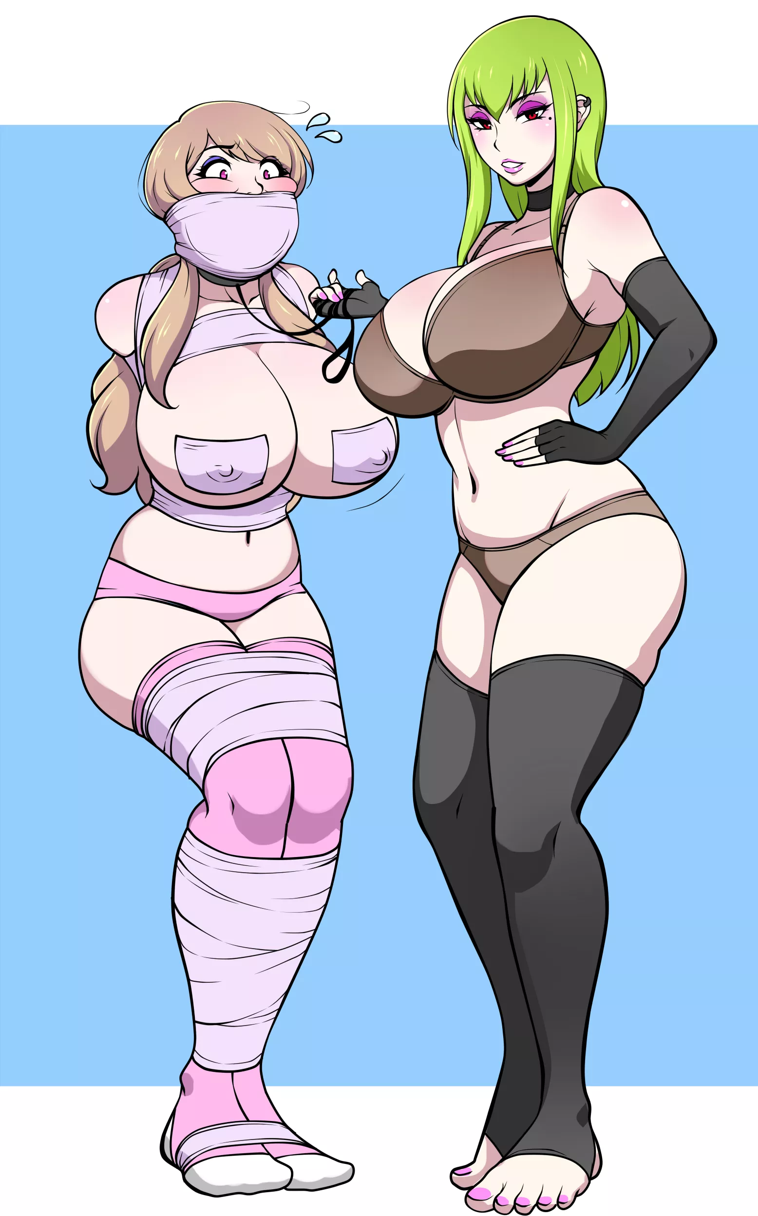 Don't worry kid, your mom is doing just fine. she's being punished because she cheated on her diet, and cheaters never prosper isn't that right mummy?