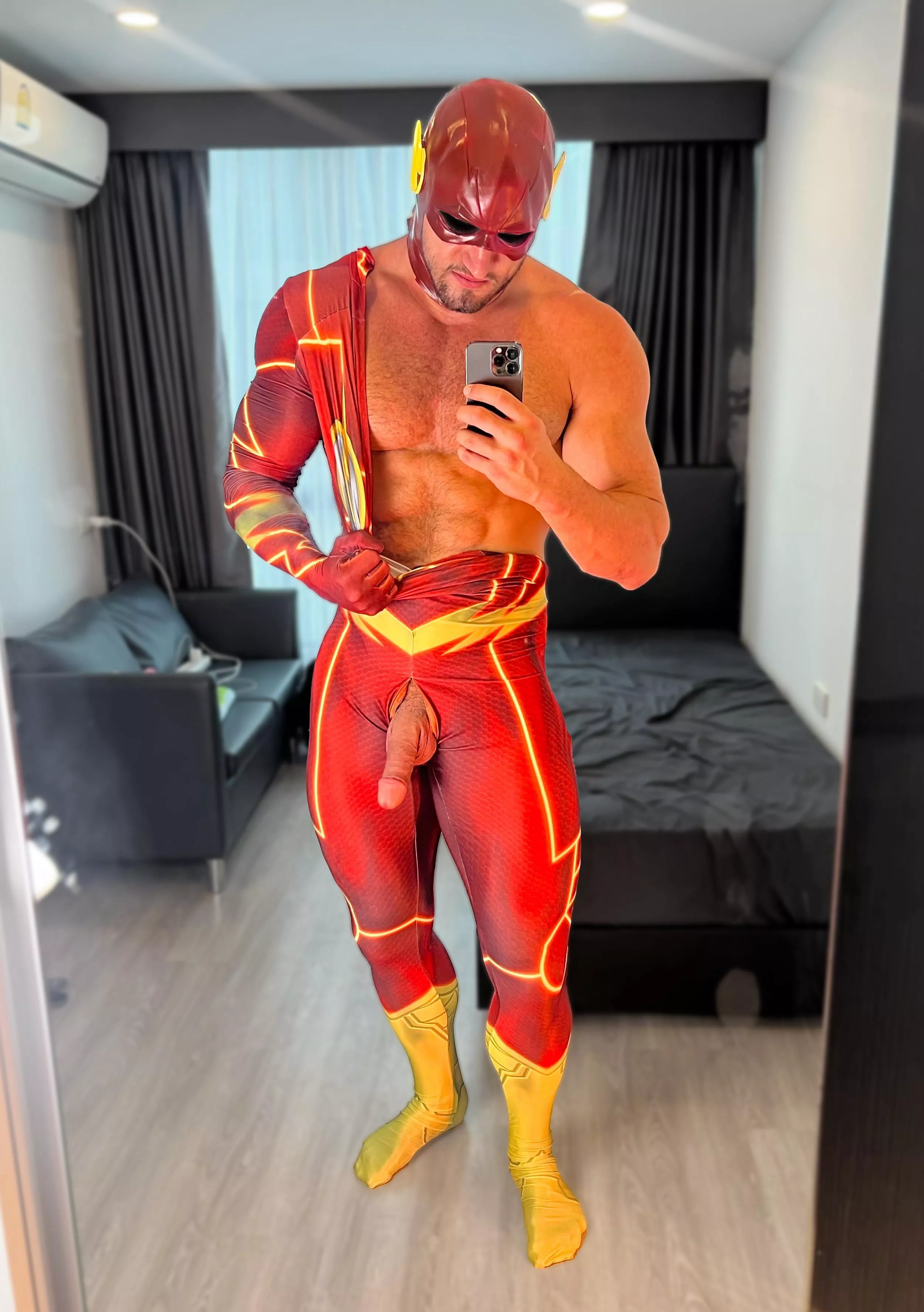 FLASH is here to save the day (6.8ft) 😈