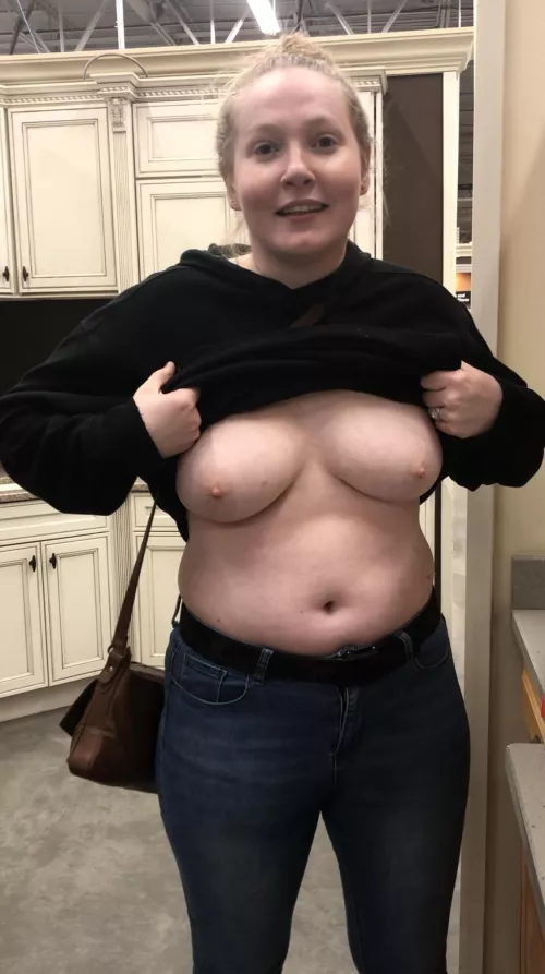 Flashing at the hardware store [F]