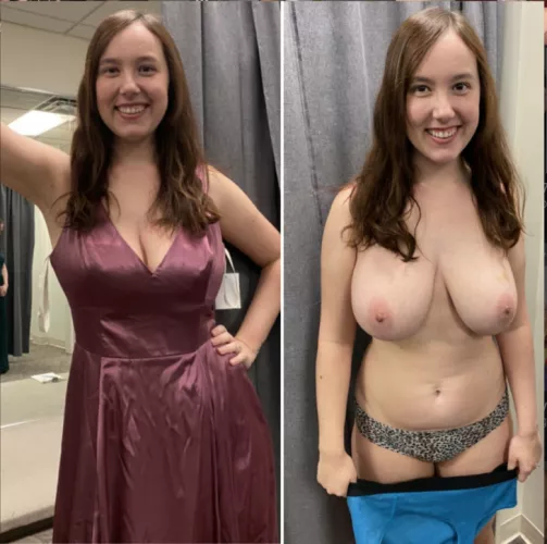 Get that fucking dress off