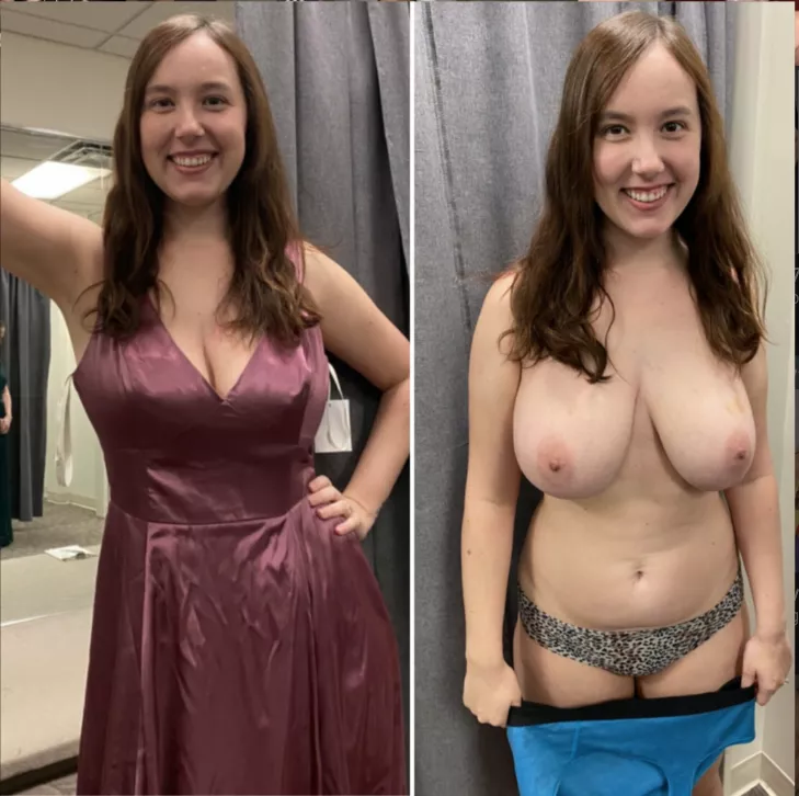 Get that fucking dress off