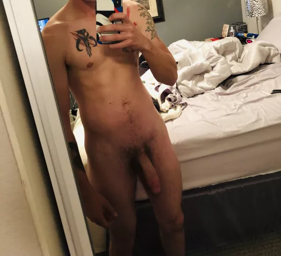 Hangin out at a friends guest room