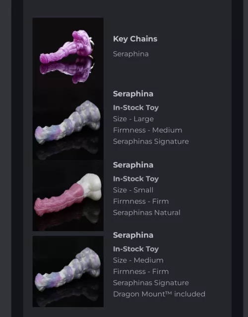 I feel like I might of went a little overboard with the new Seraphina drop