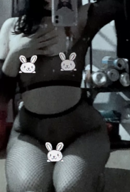 I heard you guys liked fishnets