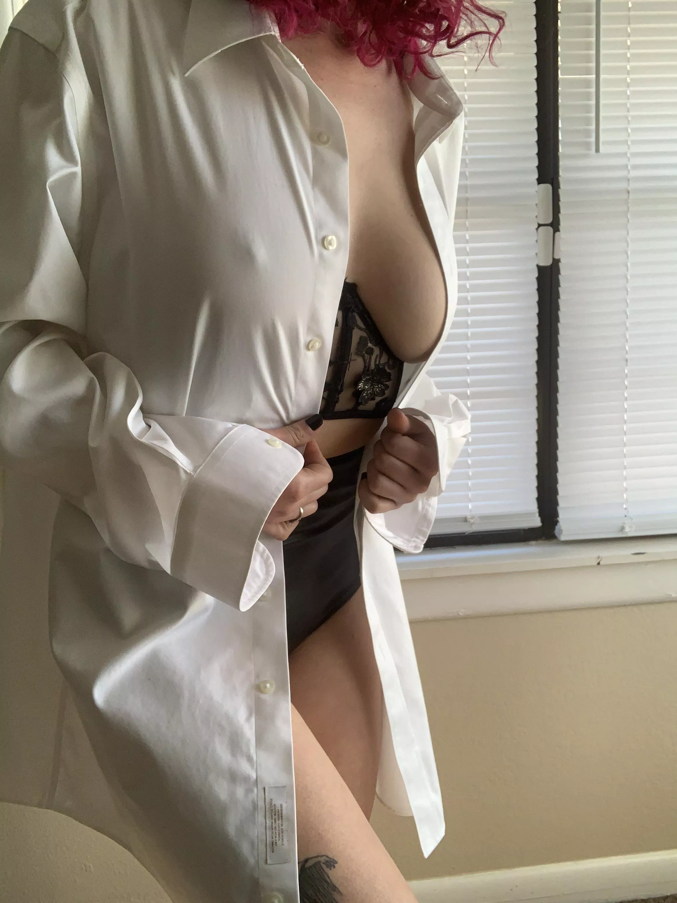 I love playing dress up for my office job, would you mind if i wore this to work? :)