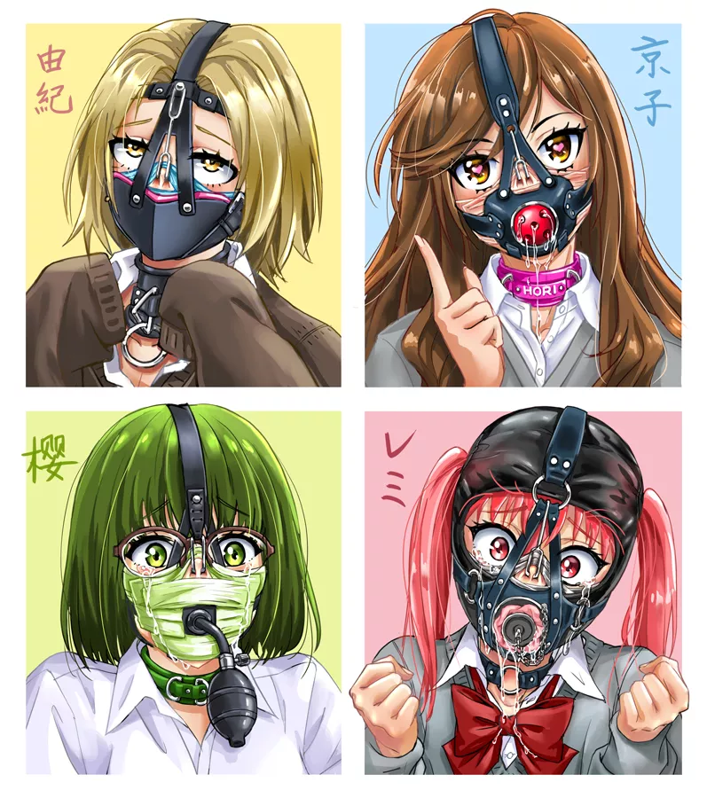 i wanna try the ball gag one ><