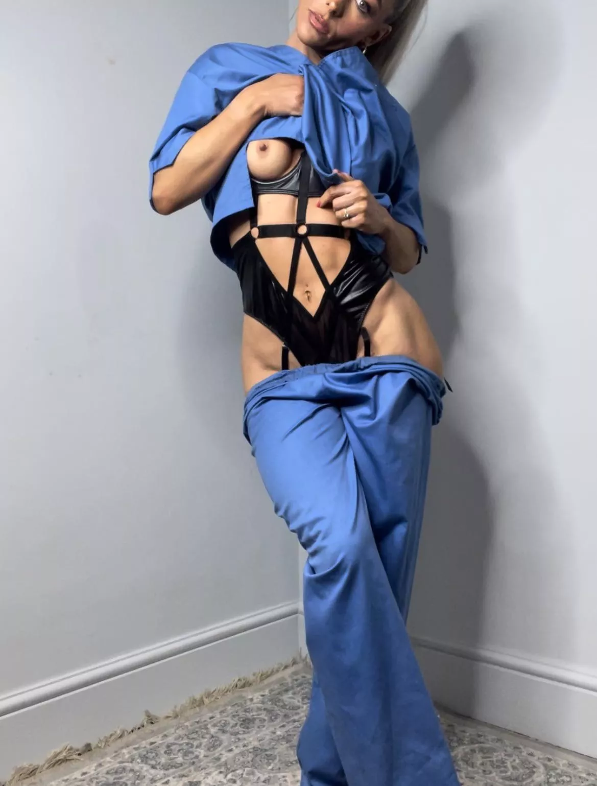 Imagine knowing your nurse looked like this under her scrubs…