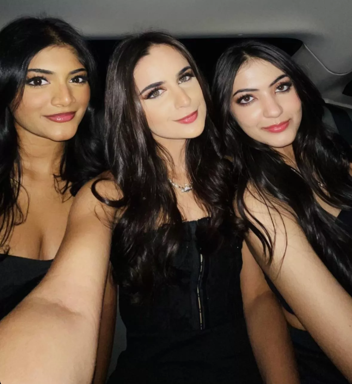 Indians going to a party