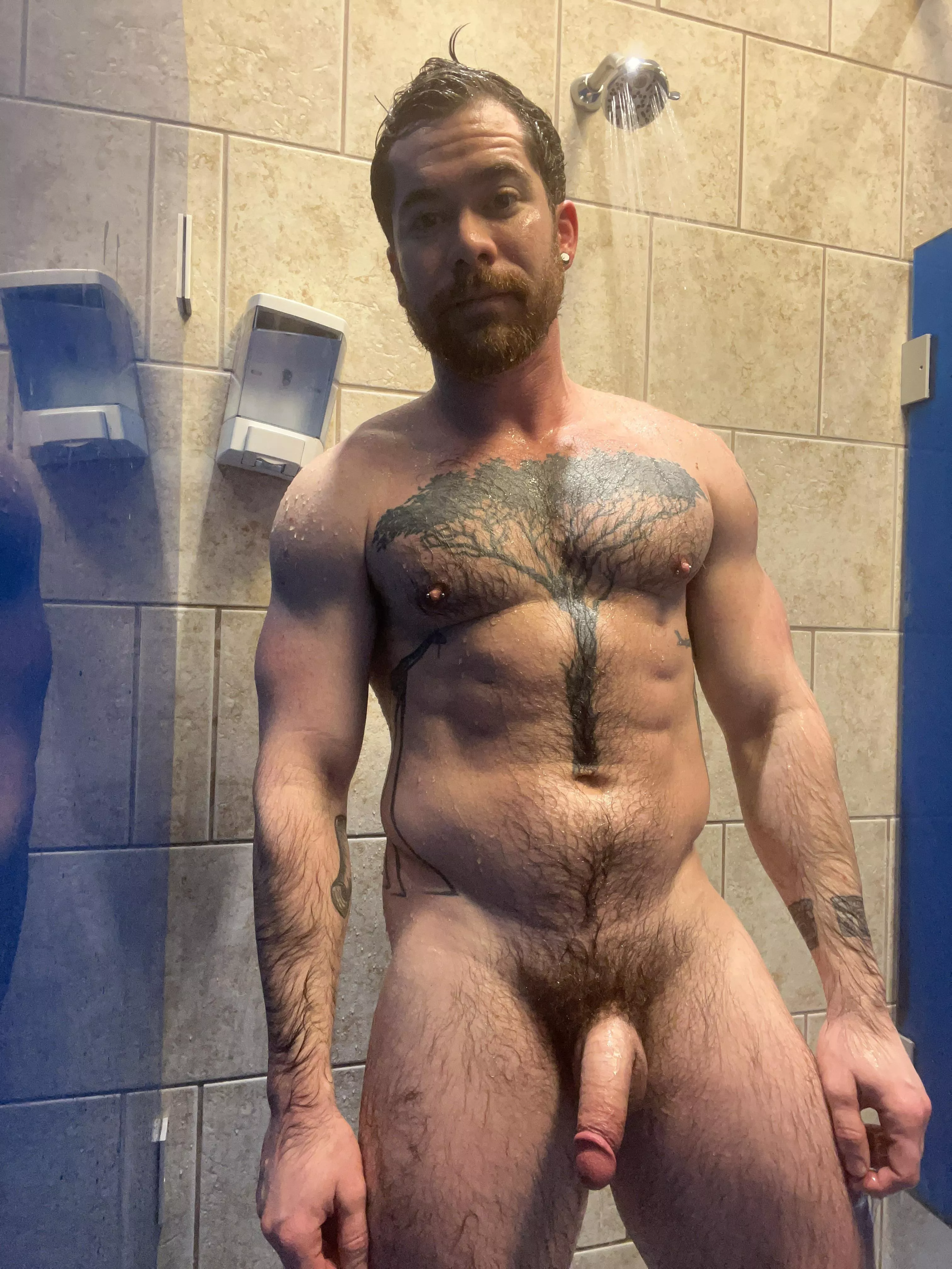 Join me in the gym shower?