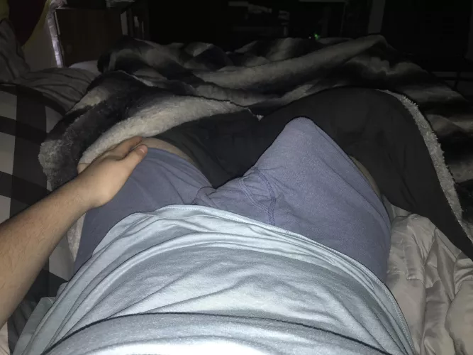 Just a bulge/ tent down there