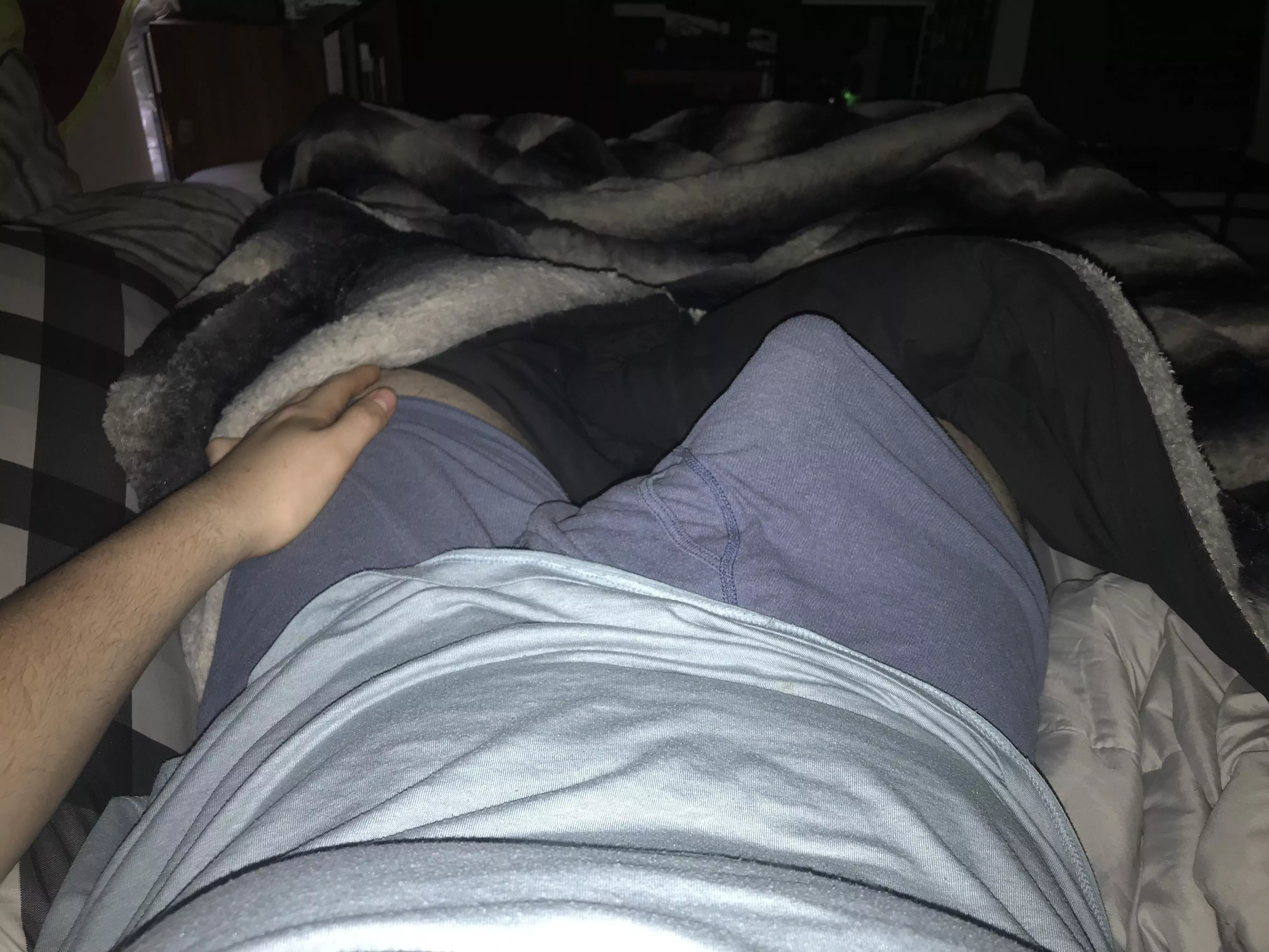 Just a bulge/ tent down there