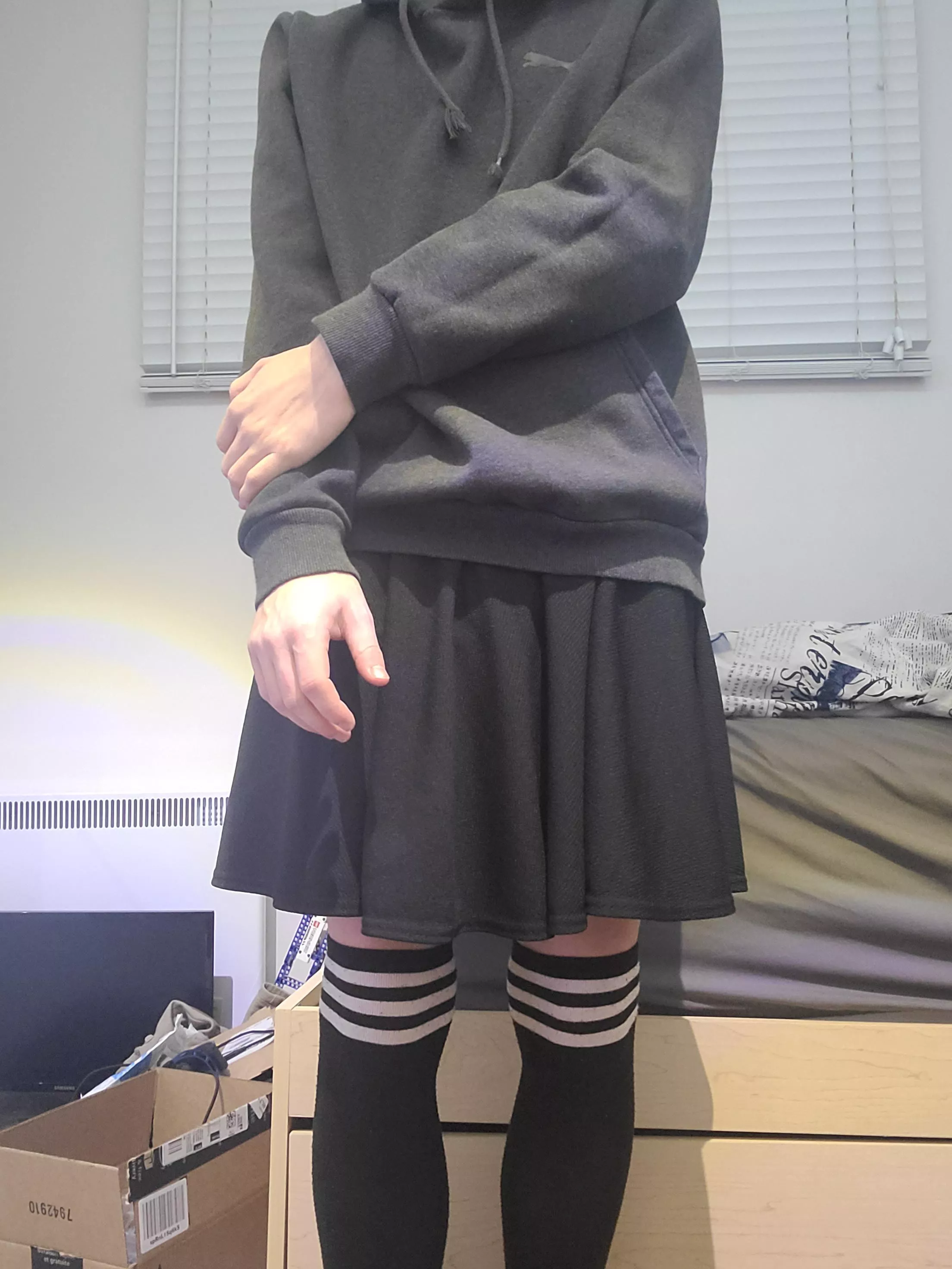just got my first skirt 👉👈