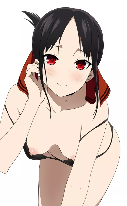 Kaguya nipple glimpse