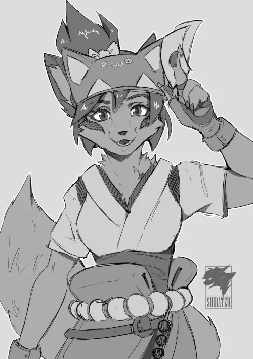 Kiriko // Art by me @Shiratzu_