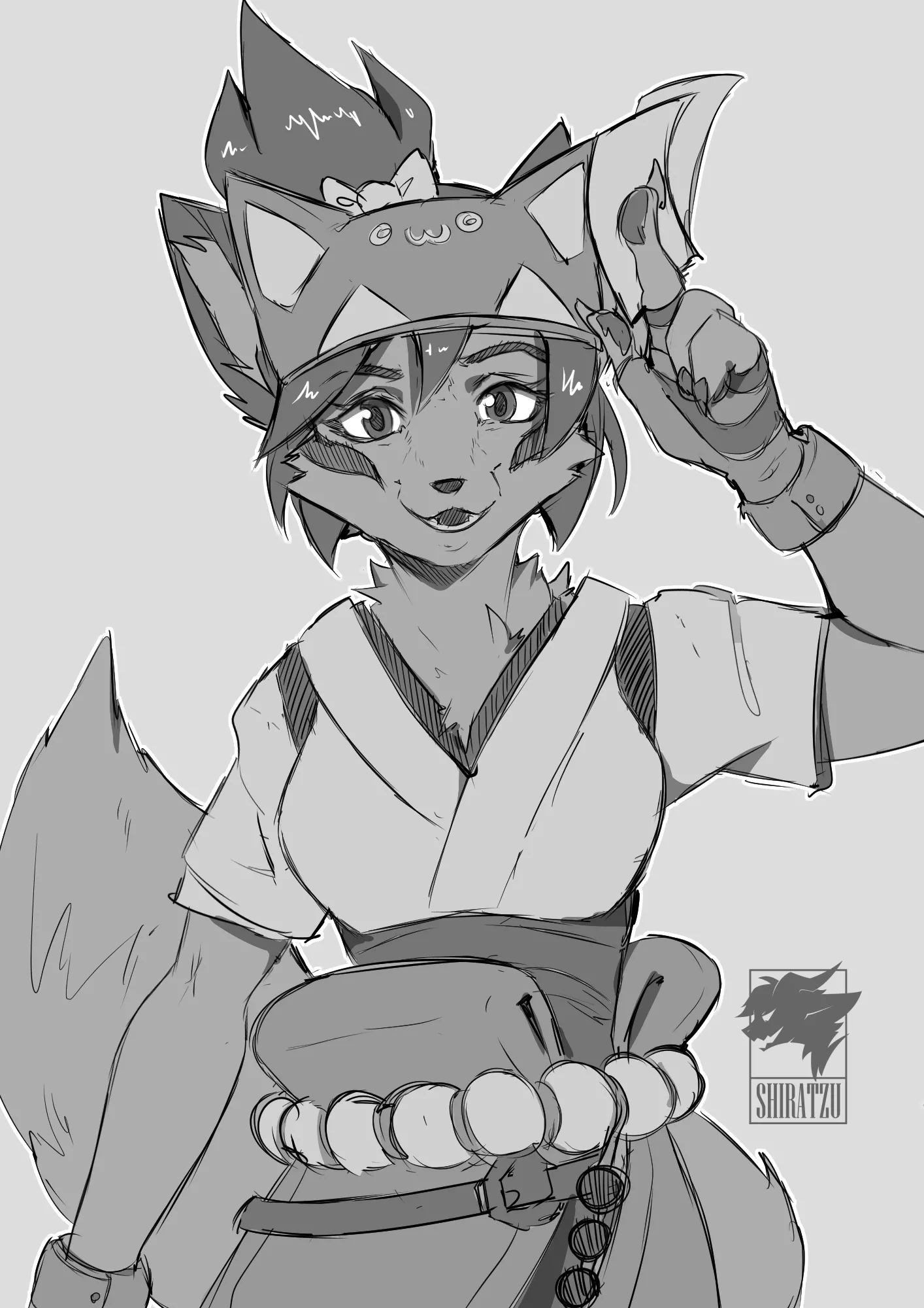 Kiriko // Art by me @Shiratzu_