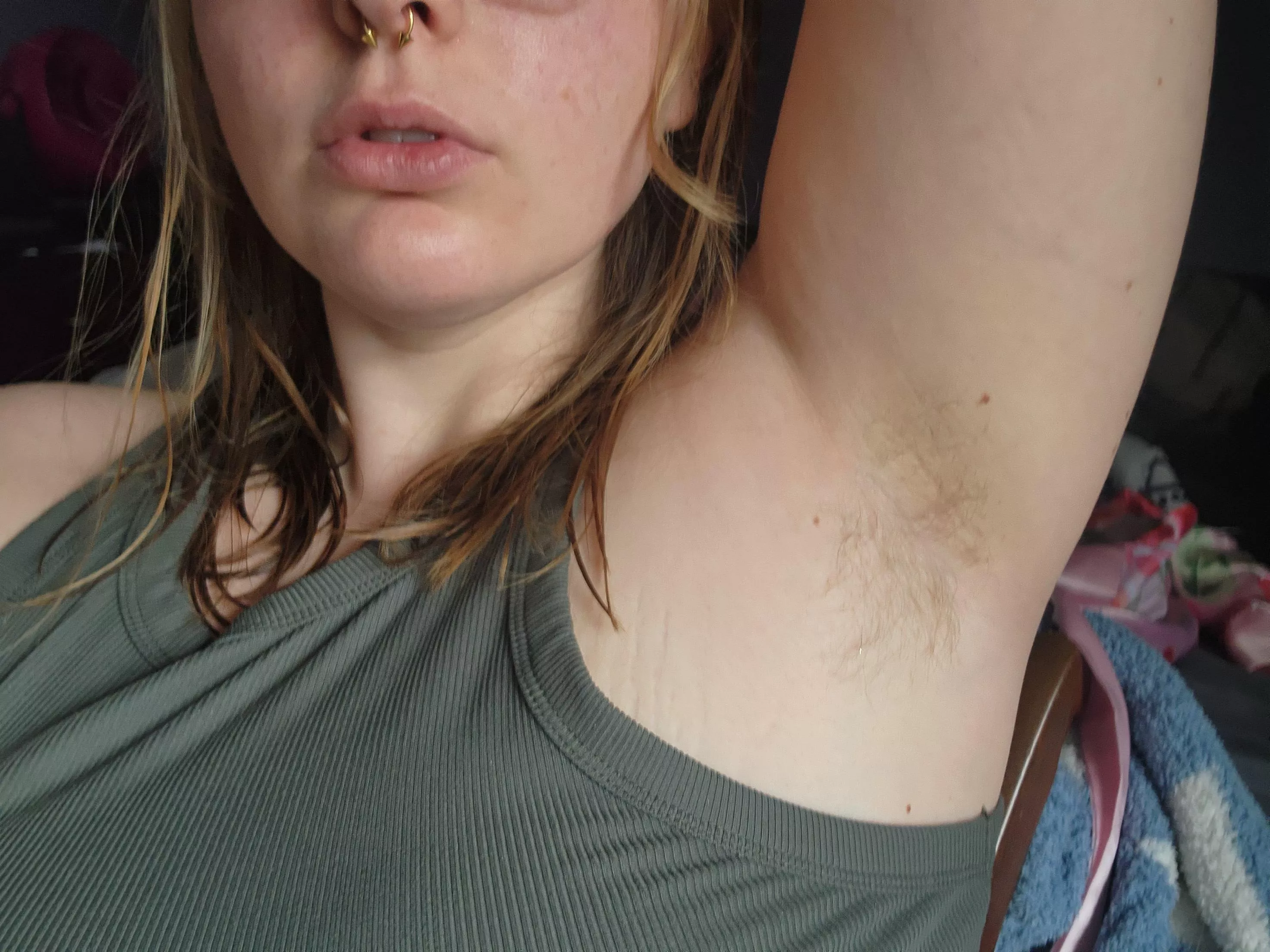 like my blonde hair or smooth