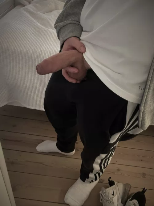 Little bros balls are heavy