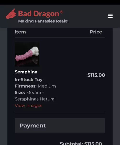 New seraphina drop yesterday. They went fast so we’re pretty stoked to have grabbed one in natural. Can’t wait for delivery.