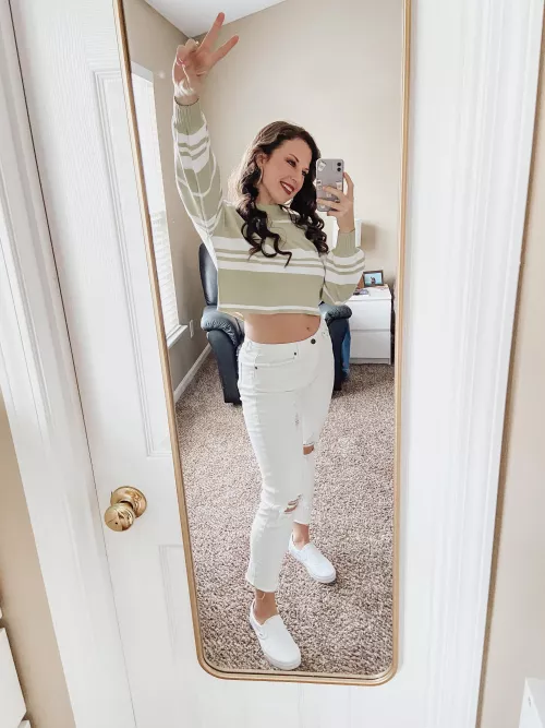 Peace love and crop tops