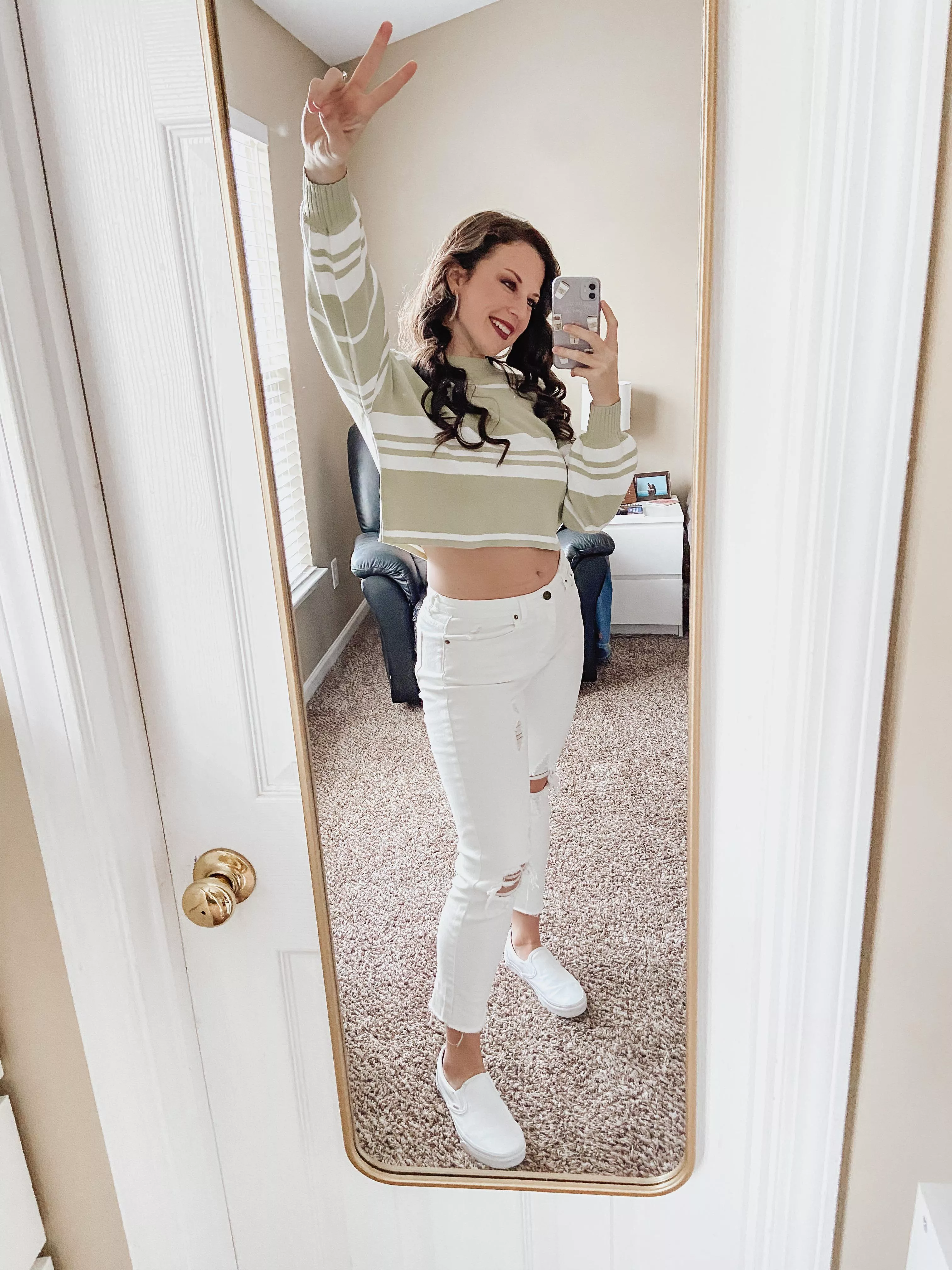 Peace love and crop tops