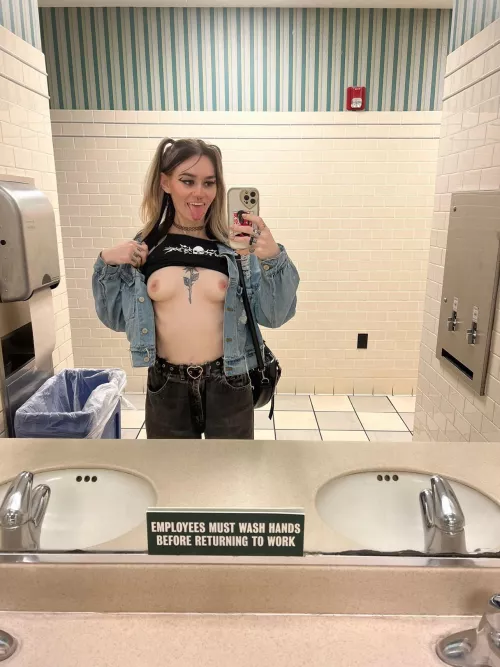 public bathroom sex?