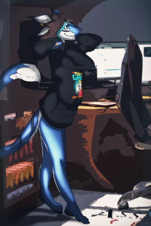 Ready for games! (Art by me: 0l-Fox-l0)