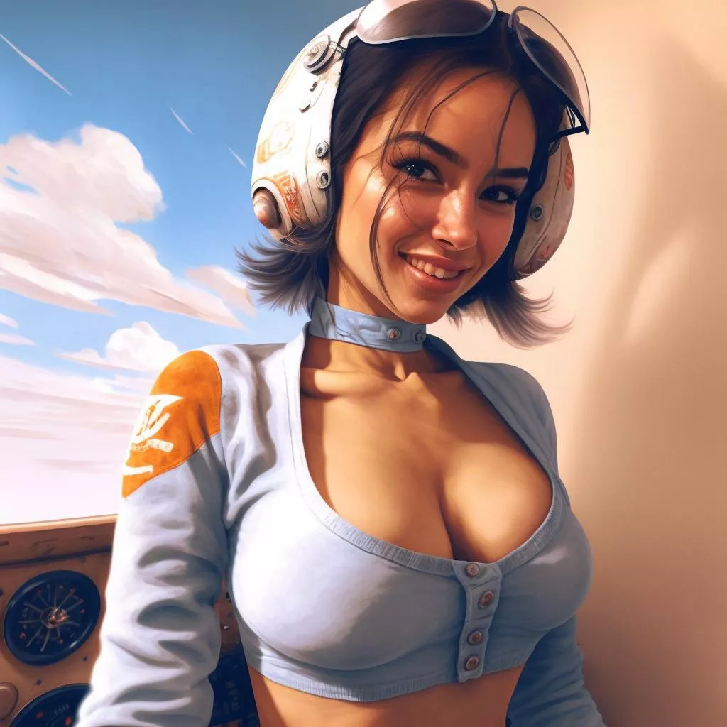 Rebel pilot (DreamDater/Midjourney)