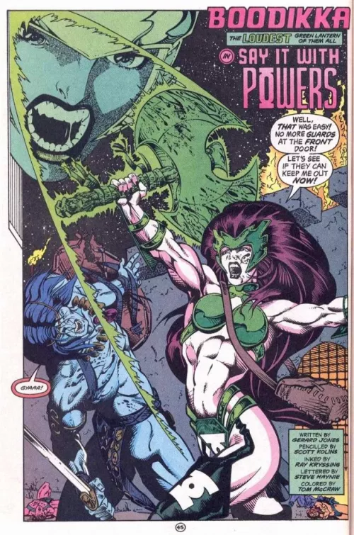 Say It With Powers [Green Lantern Corps Quarterly #6]