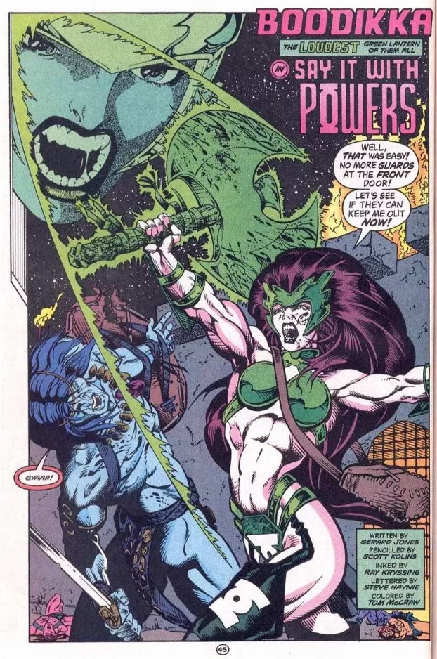 Say It With Powers [Green Lantern Corps Quarterly #6]