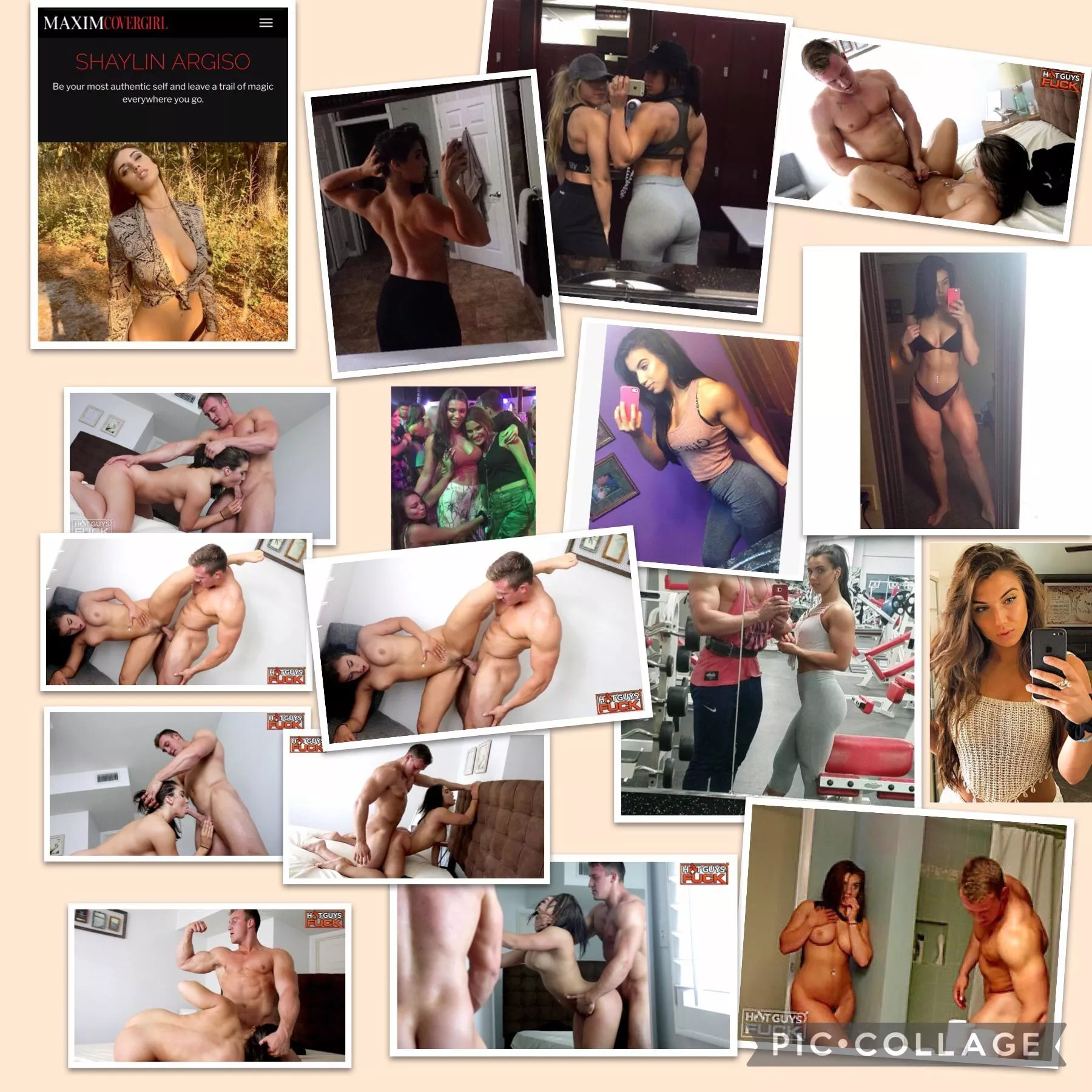 Shaylin Argiso, fitness model, bb, and personal trainer.