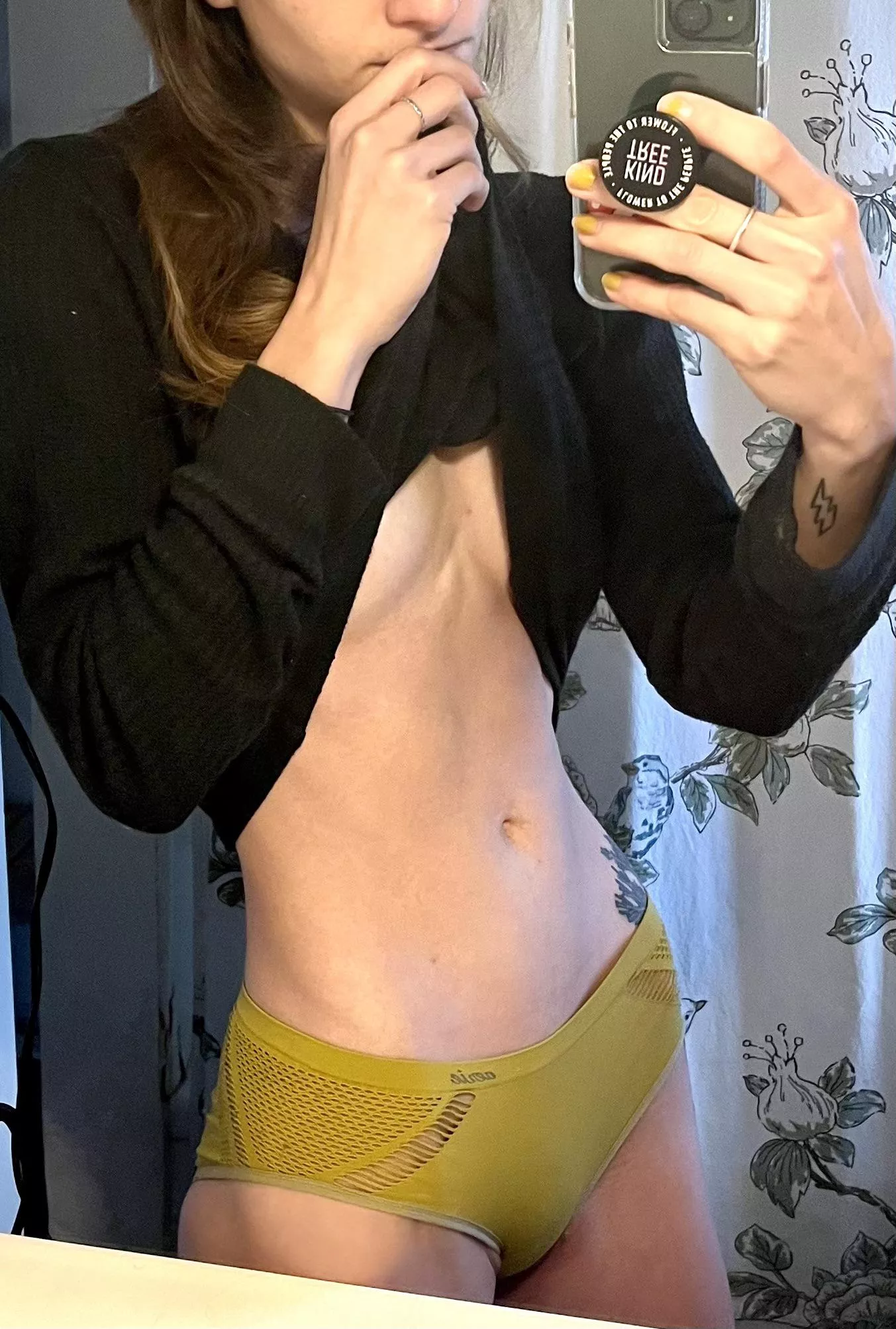 Small underboob on my small chest