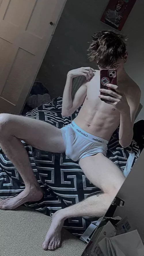 Somethings happy to see ya 😈