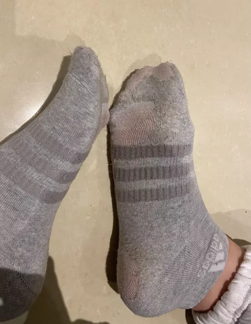 Sweaty after the gym