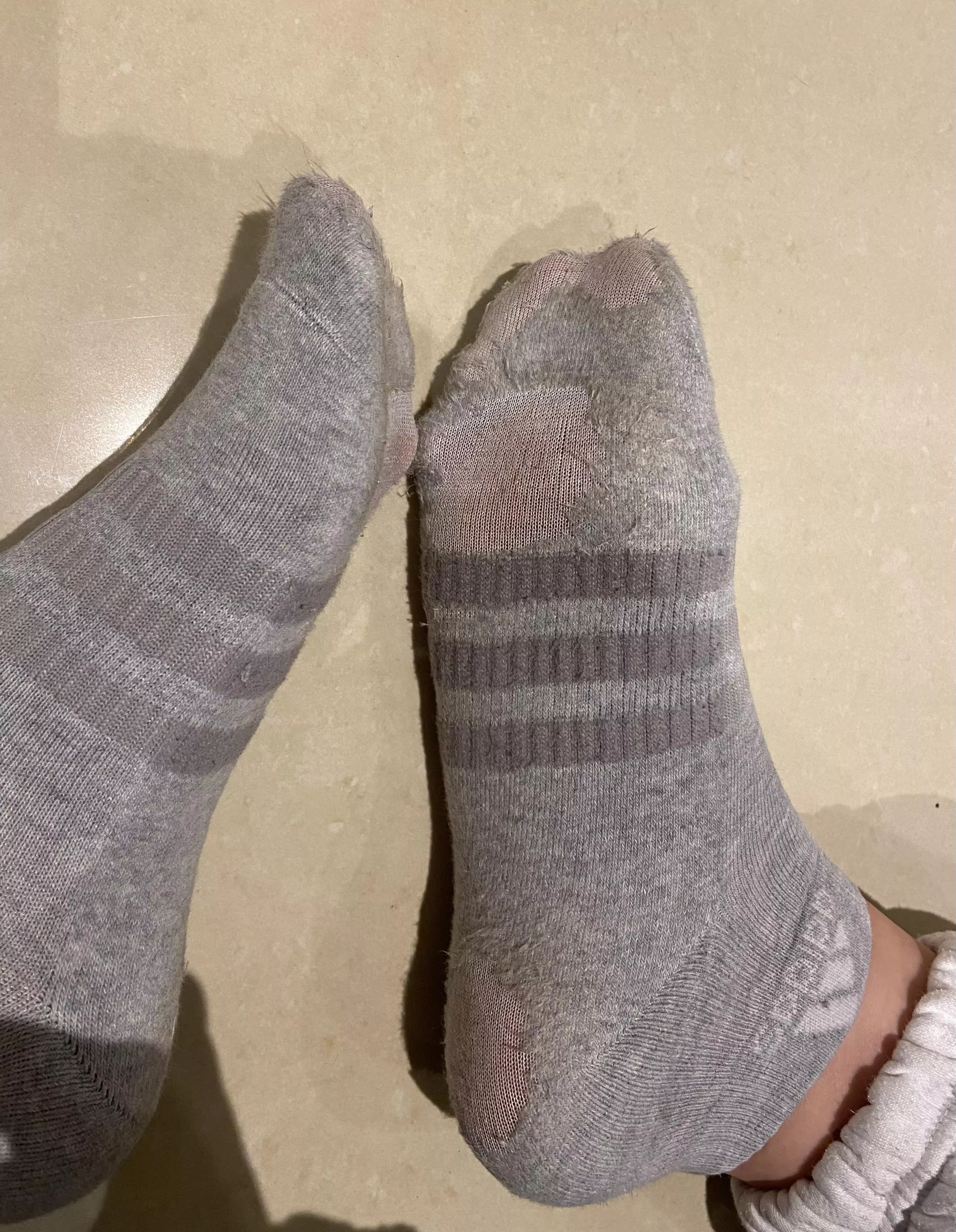 Sweaty after the gym