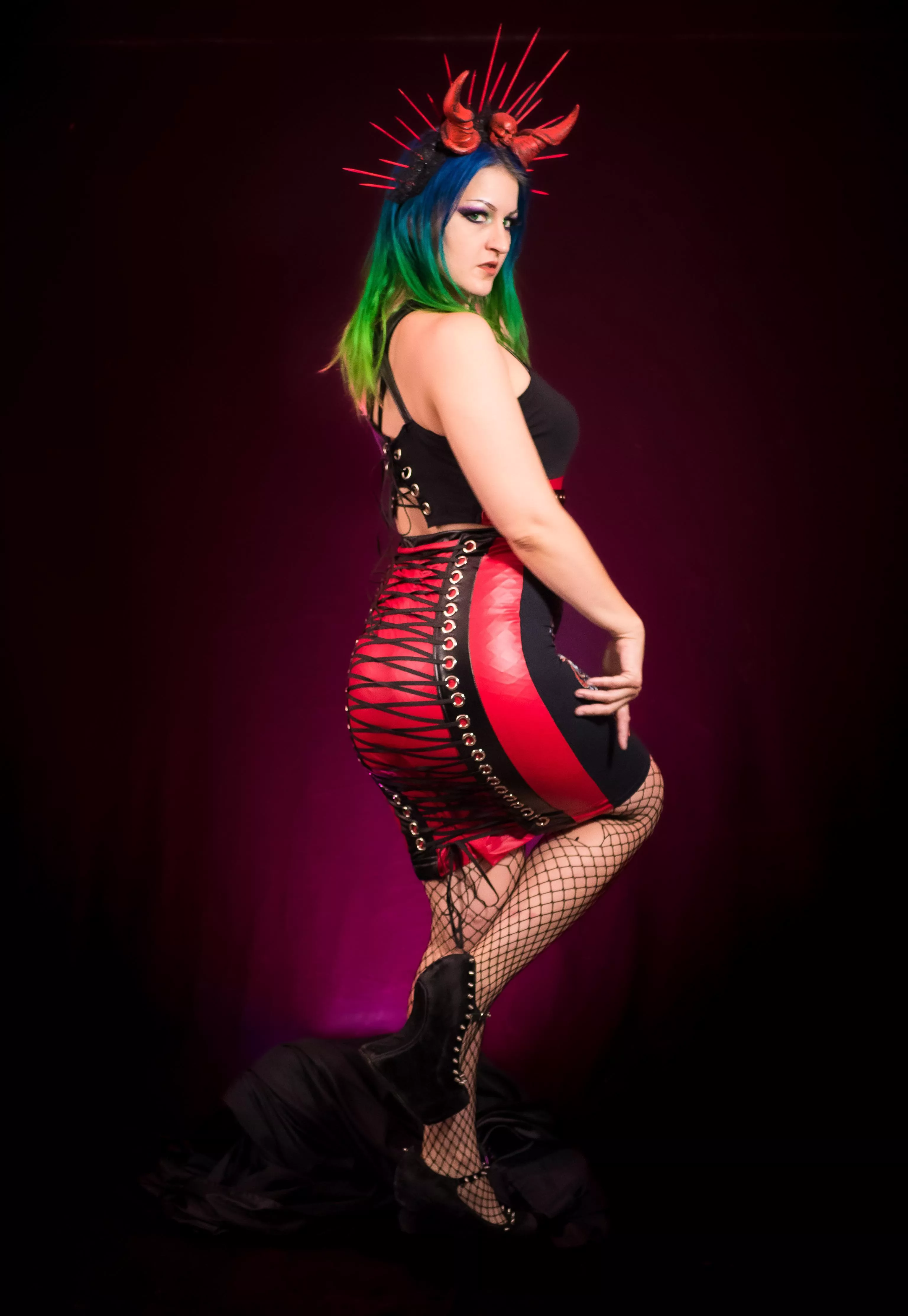 This might be the sexiest dress I’ve ever created!