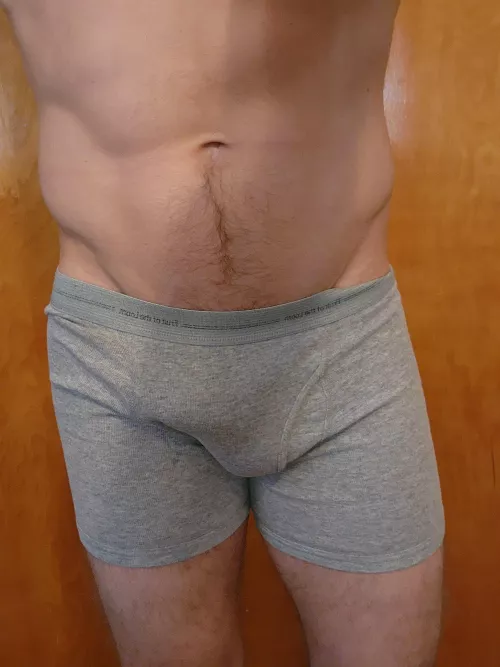 Underwear around the house type of day