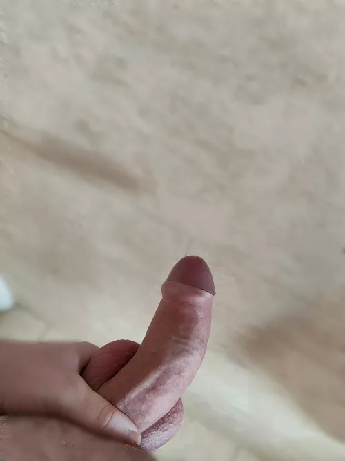 Would you take all of it? ... And it's only semi-hard 😈🥵 it's so soft and free to use 😉