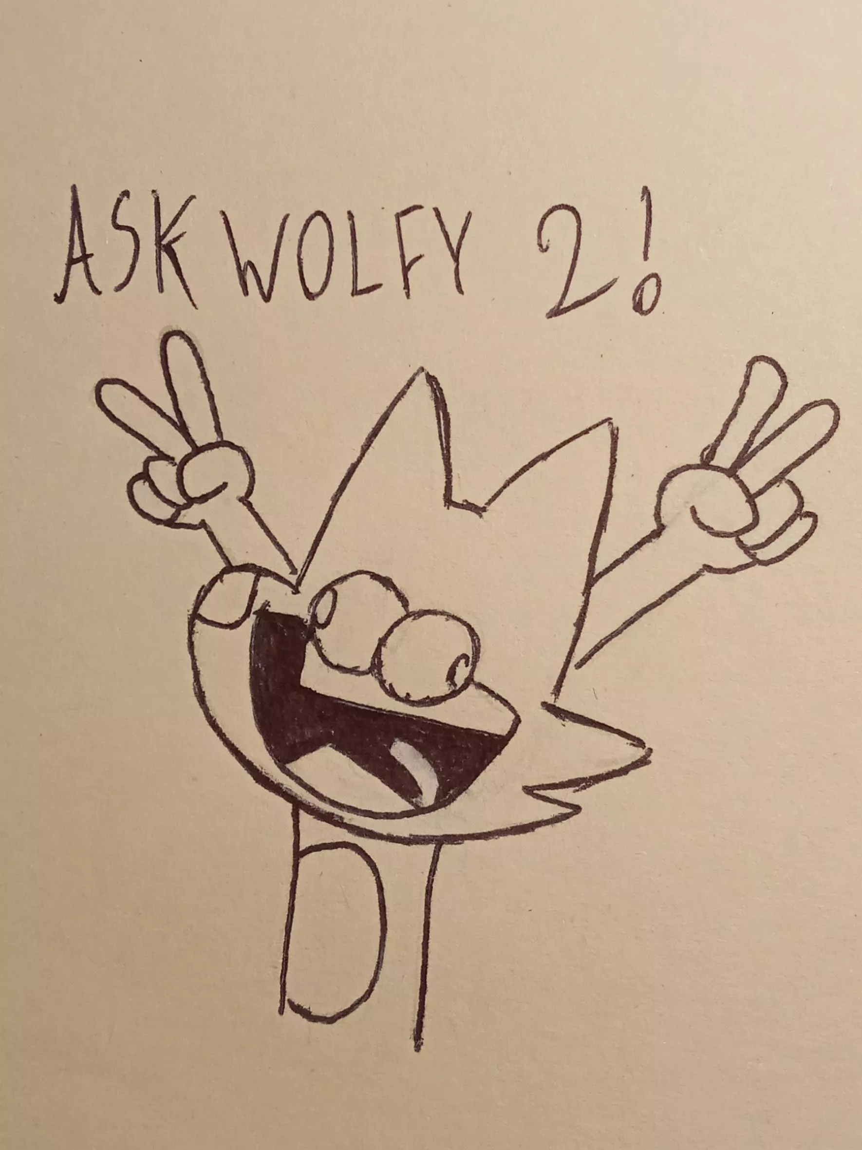 YEEE Its time for ask wolfy 2! Ask him anything :DDD