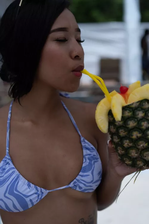 You need to put your face in between these