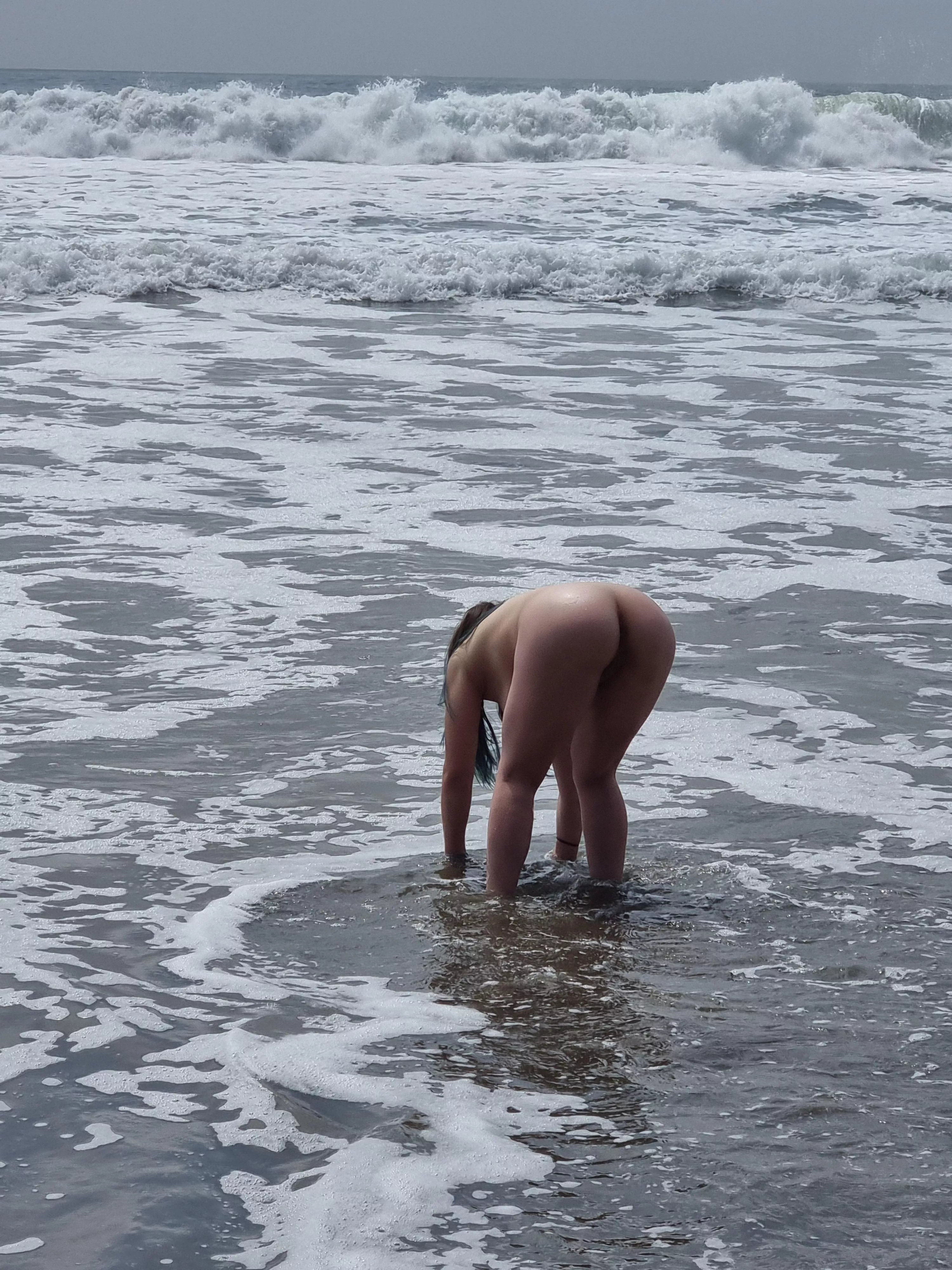 A bikini is too much clothing