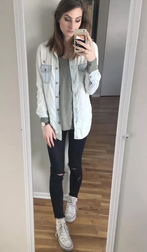 A casual chucks outfit