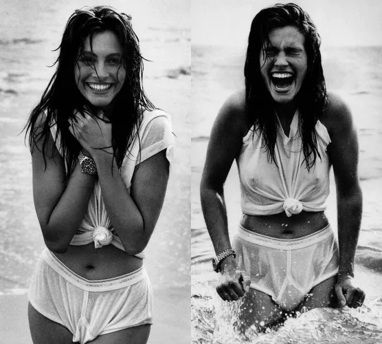 A young Julia Roberts.