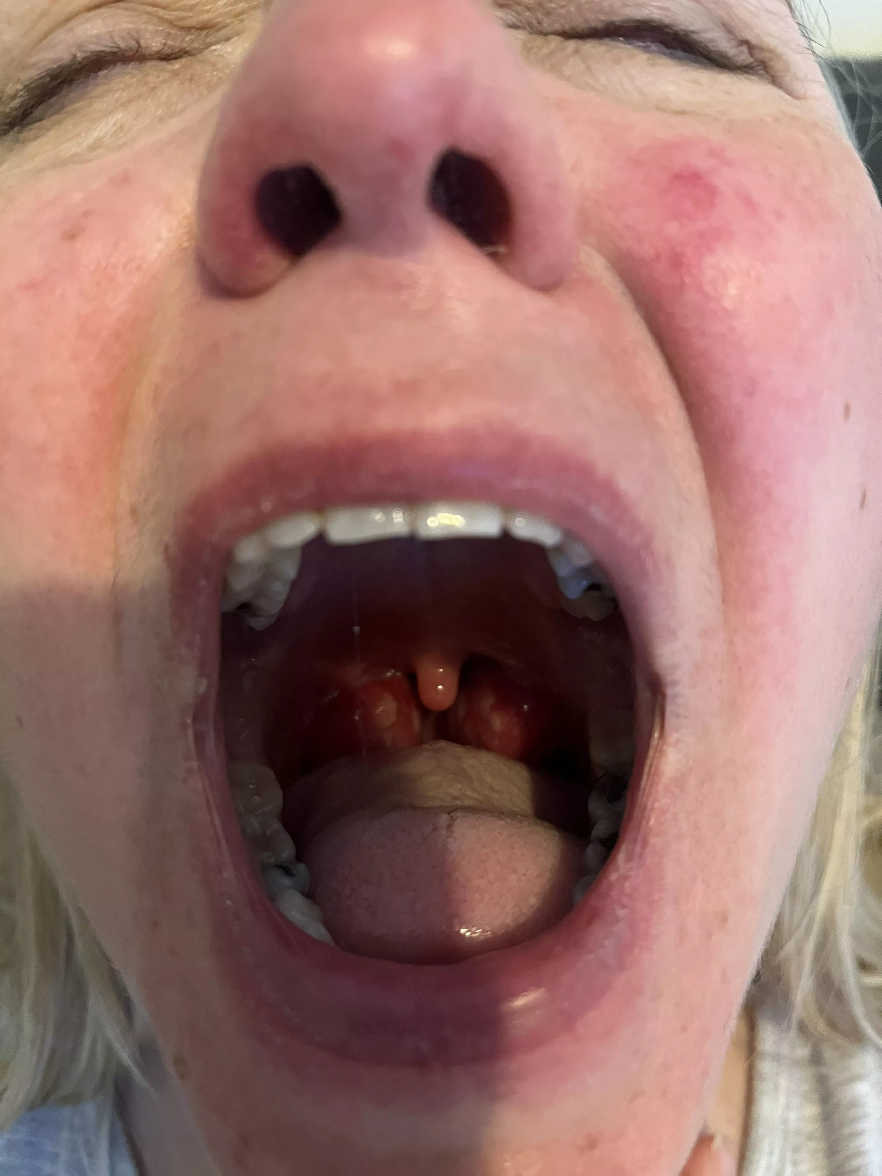 Aim for her dangly thing