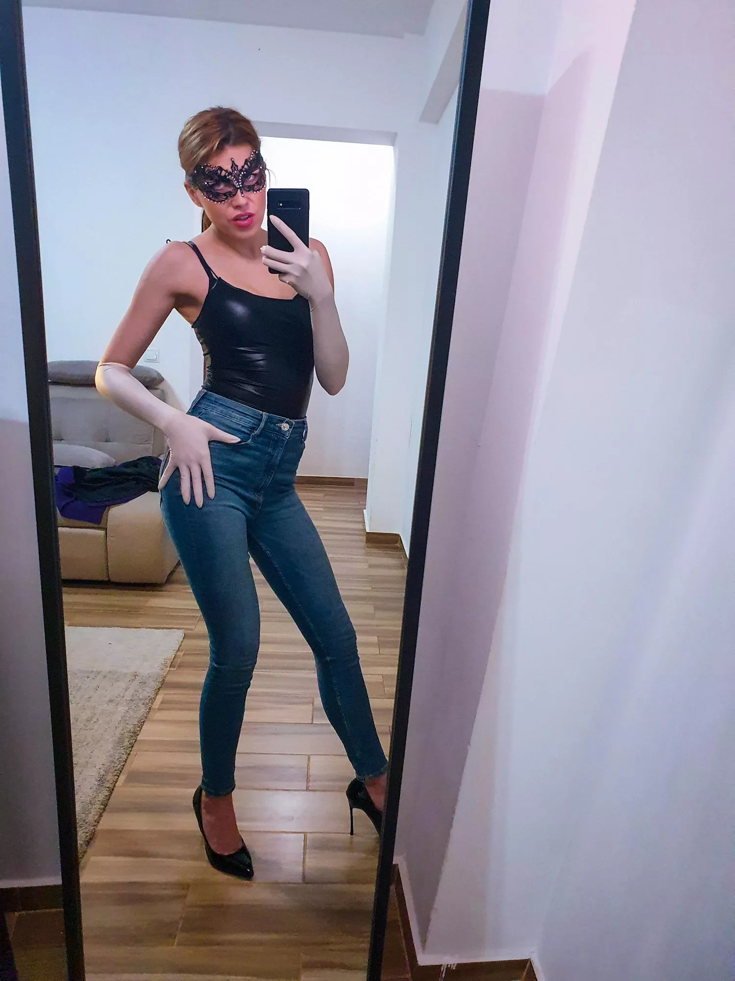 Black as the devil, hot as hell, pure as an angel, sweet as love...