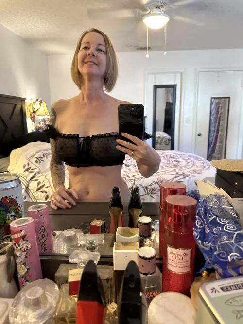 Busted me taking a selfie.