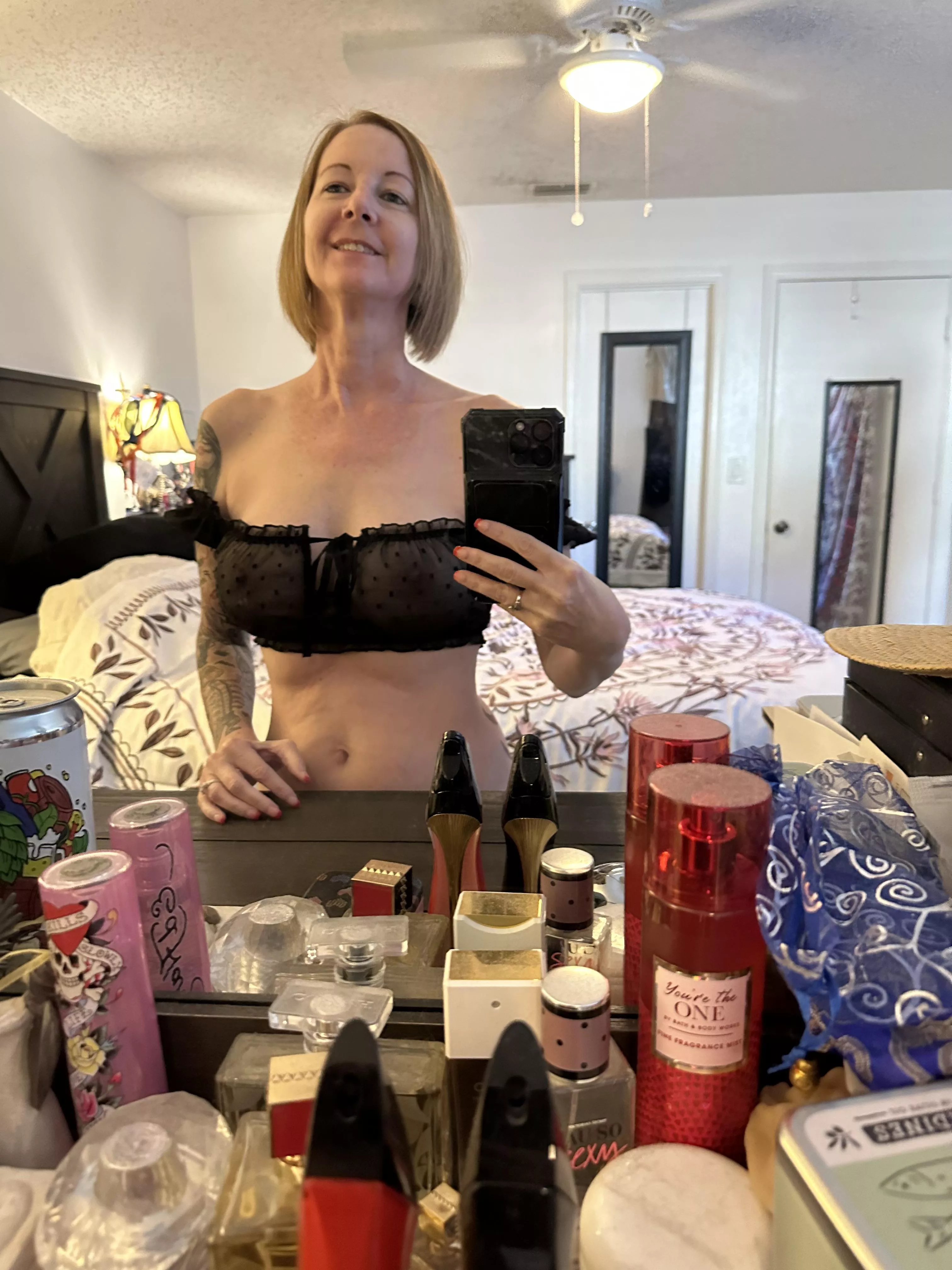 Busted me taking a selfie.